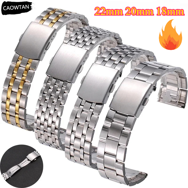 Accessories For Galaxy Watch 5 - 22mm 20mm 18mm 스테인리스 스틸 유니버설