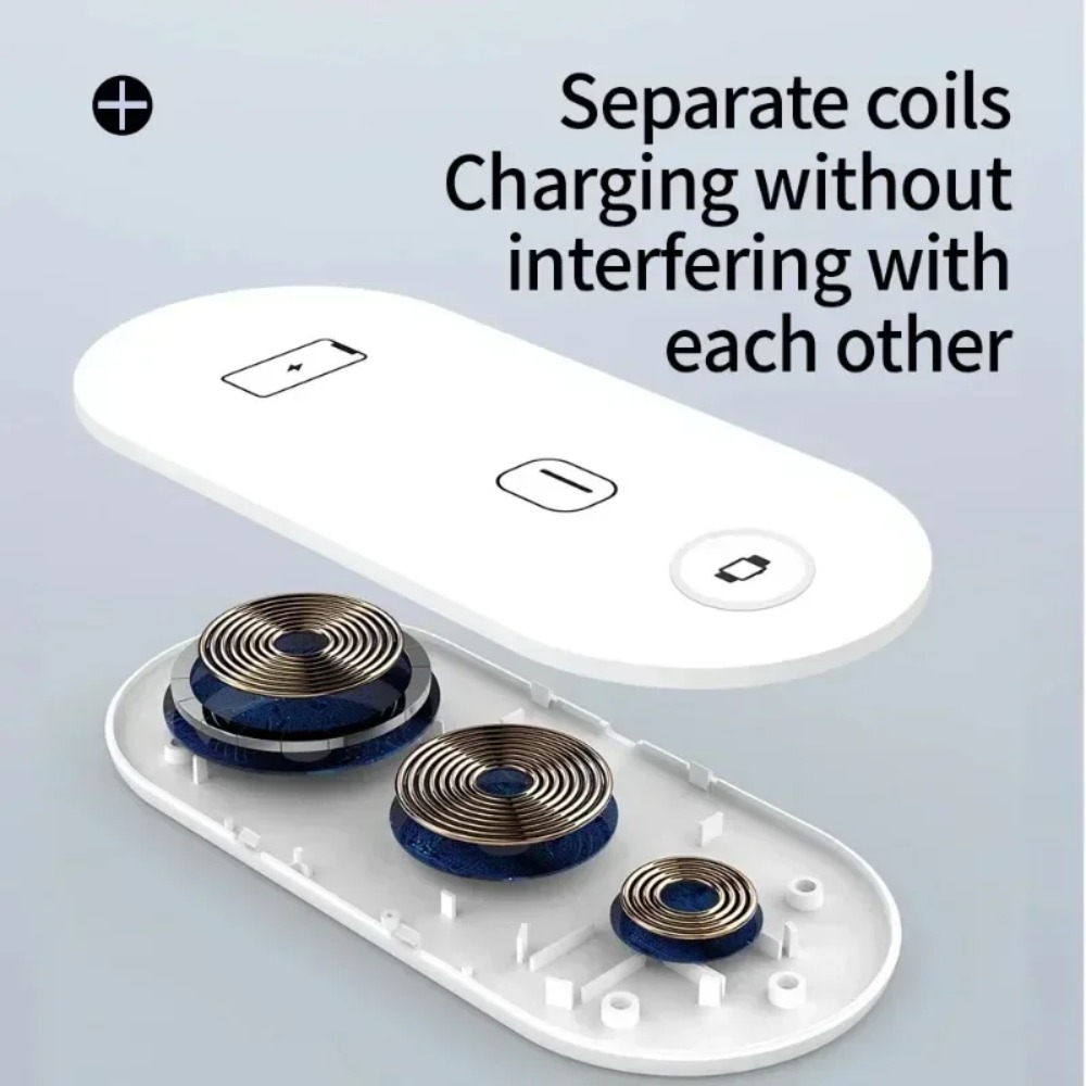 Watch Charging Dock - 3-in-1 무선 충전 패드 고속 충전