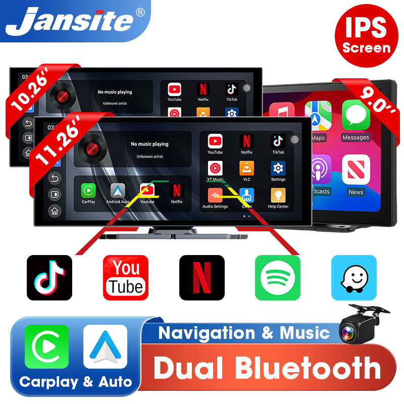 Smartwatch Universal - Jansite 범용 자동차 멀티미디어 비디오 플레이어