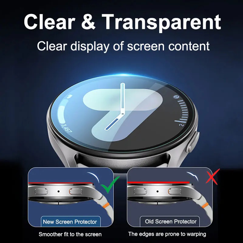 삼성 갤럭시 시계 7/6/5/4 용 강화 유리 44mm - Samsung Smartwatch Accessories 리뷰 및 가격