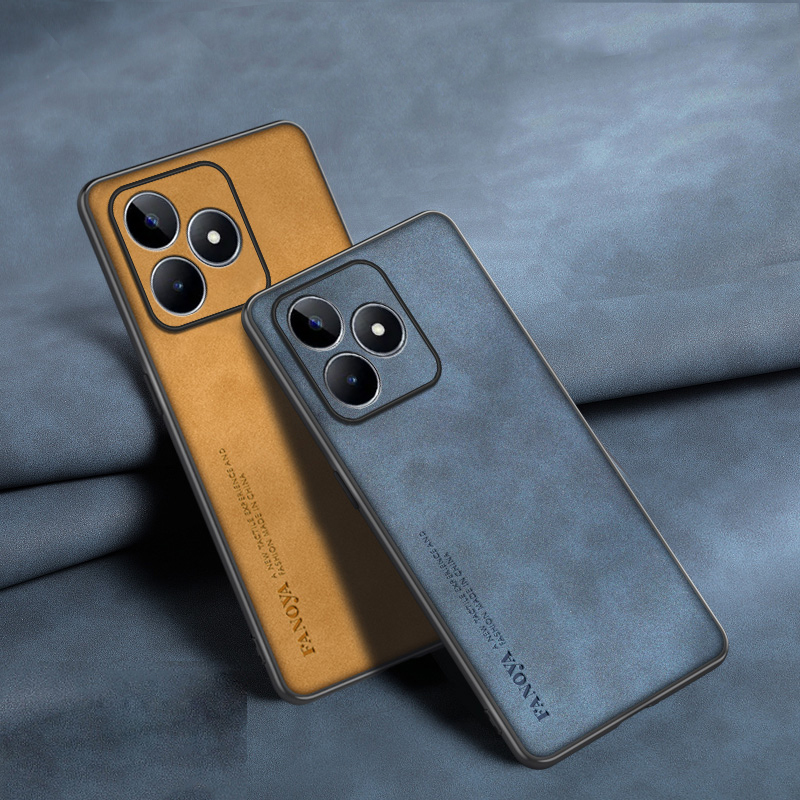 충격 방지 매트 가죽 케이스, 부드러운 후면 커버, R - Realme Note 50 리뷰 및 가격