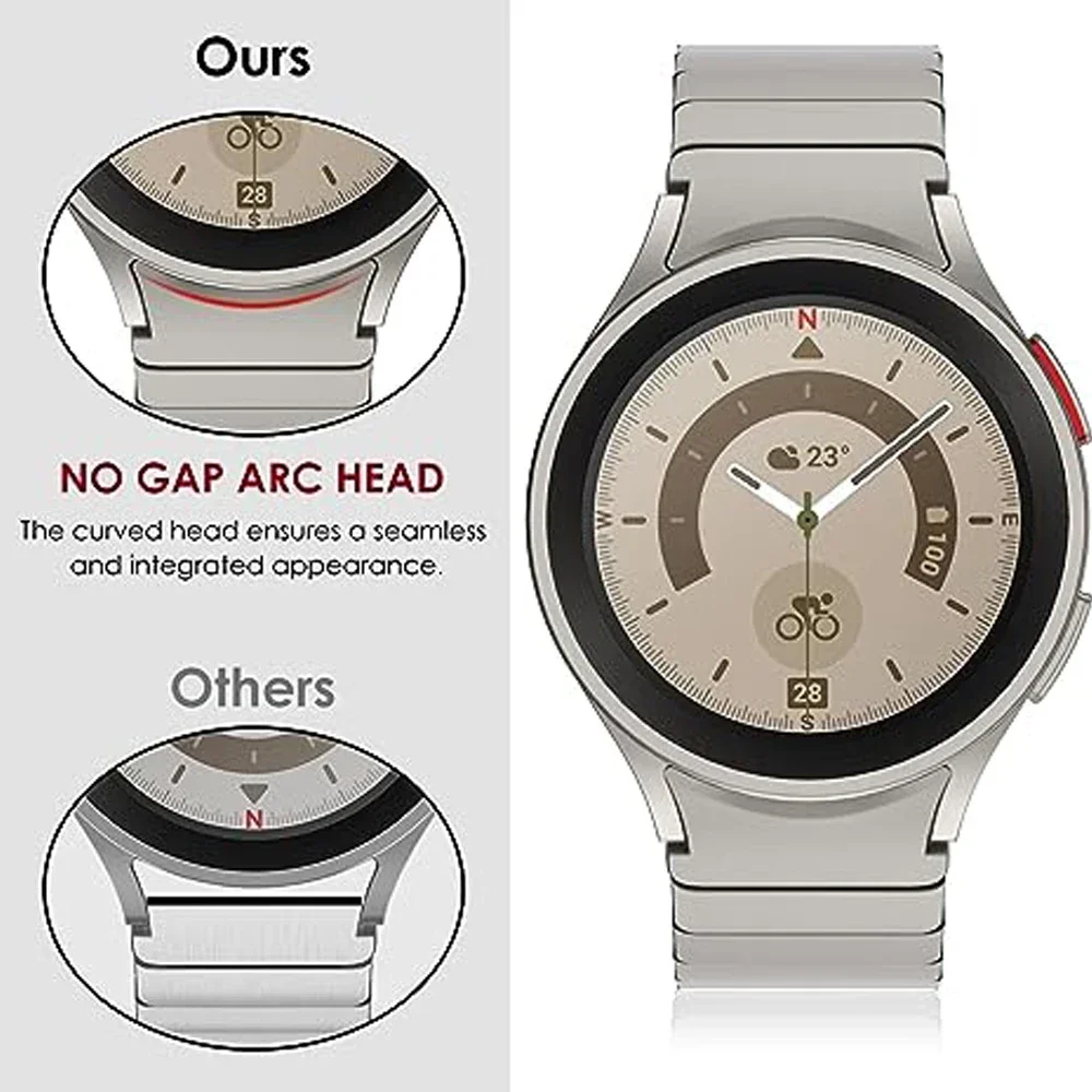 삼성 갤럭시 시계 6 용 팔찌 클래식 47mm 43mm - Accessories For Galaxy Watch 5 리뷰 및 가격