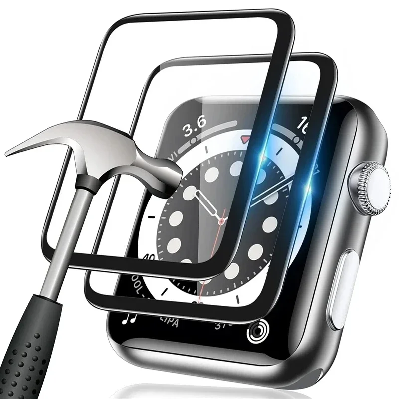 애플 워치용 보호대 필름, 커브드 스크린 프로텍터, i - Smartwatch Case 리뷰 및 가격
