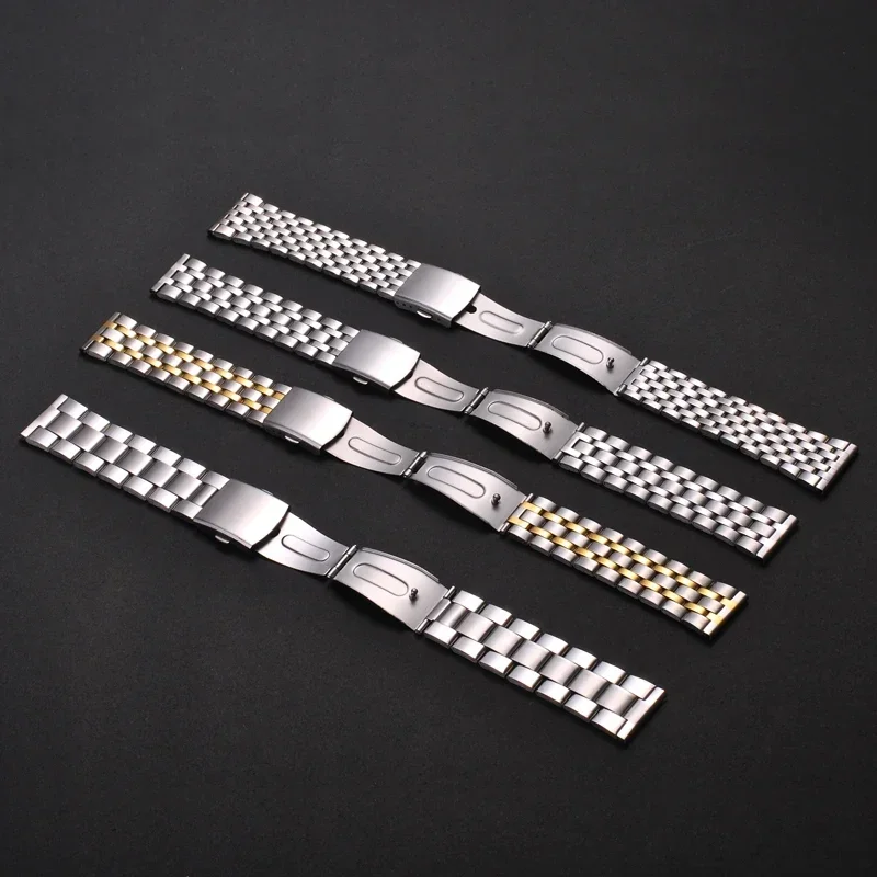 22mm 20mm 18mm 스테인리스 스틸 유니버설 스 - Accessories For Galaxy Watch 5 리뷰 및 가격