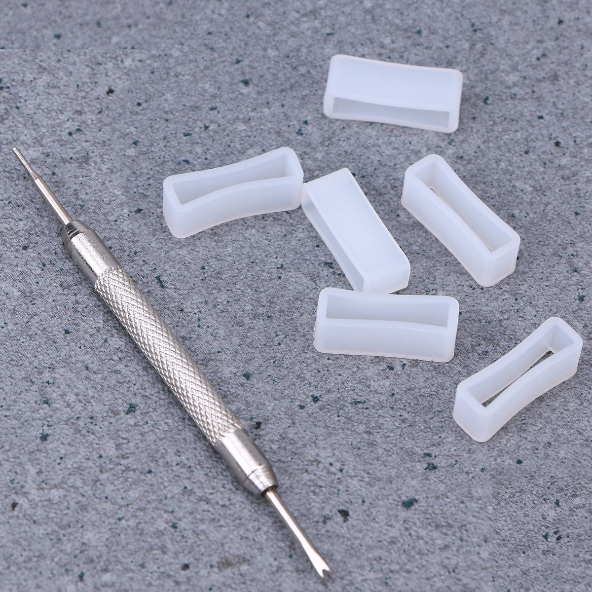 6개입 20mm 유연한 실리콘 시계 스트랩 루프 교체용 - Silicone Band Replacement 리뷰 및 가격