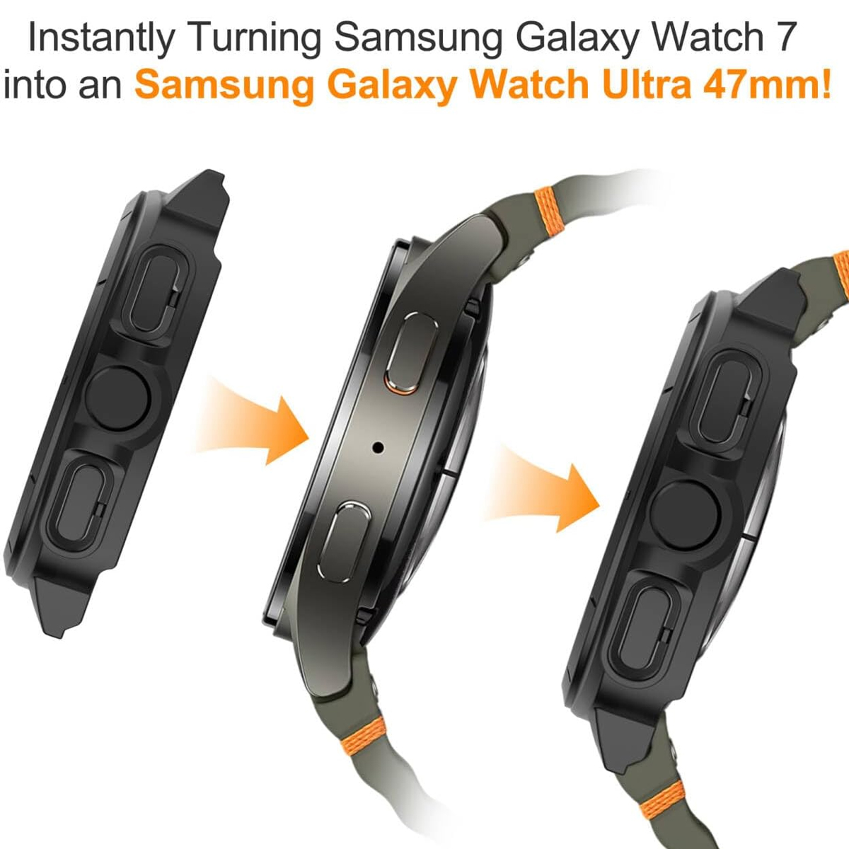 삼성 갤럭시 워치 7용 유리+케이스 40mm 44mm  - Samsung Smartwatch Accessories 리뷰 및 가격