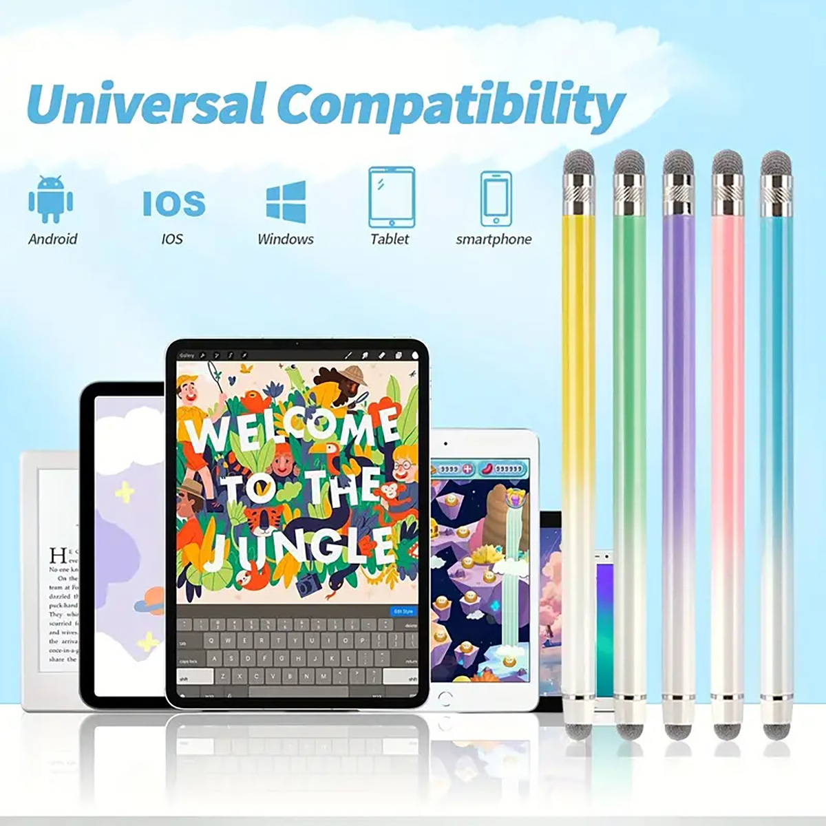 1팩 터치펜, 태블릿에 적합, 범용 정전식 펜촉, 시중 - Smartwatch Universal 리뷰 및 가격